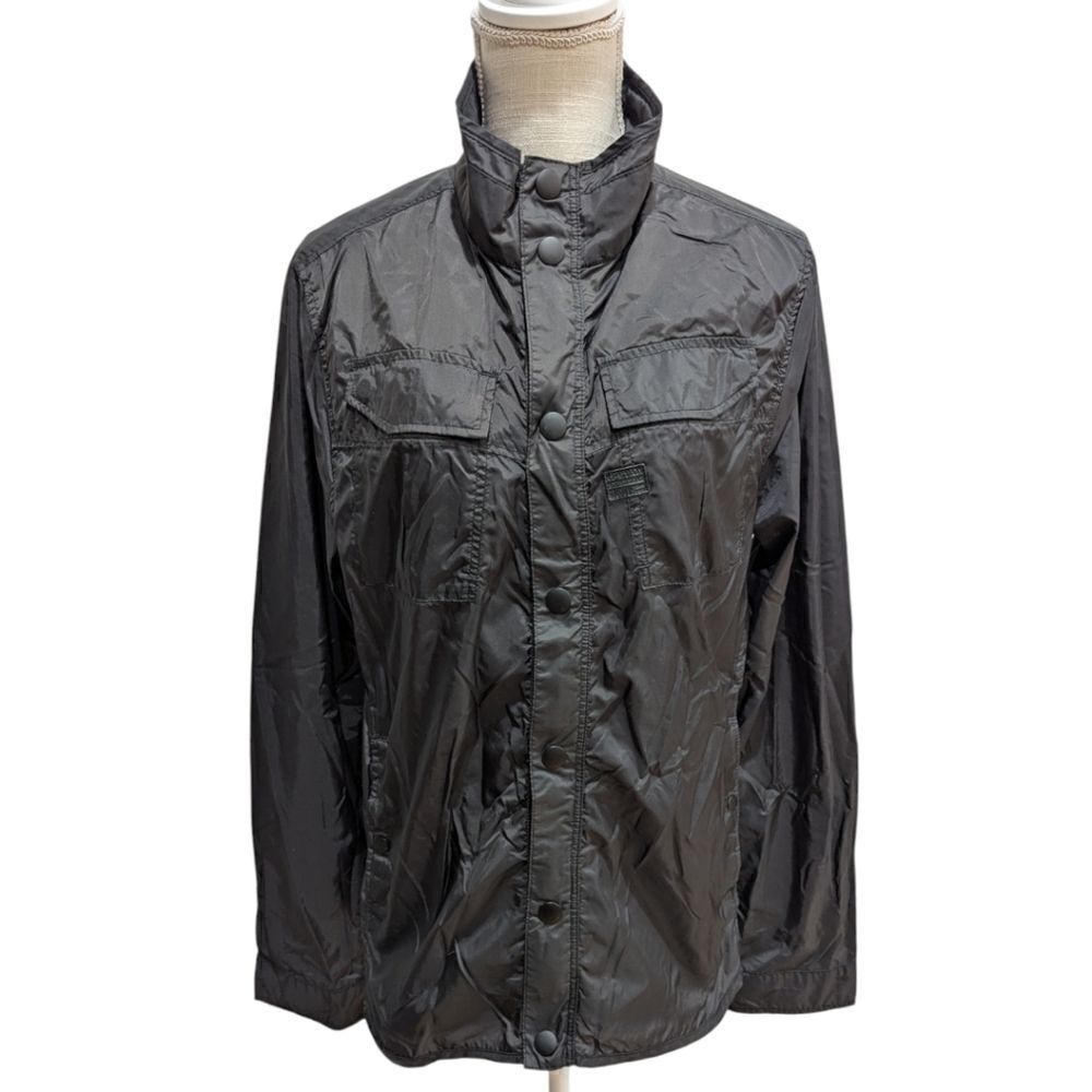 G-Star Raw Cargo Line Men's Filch Combat Overshirt Nylon Lightweight in Black